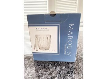 (K-40) MARQUIS BY WATERFORD ICE BUCKET IN BOX - RAINFALL COLLECTION