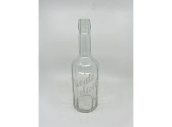 (B-3) ANTIQUE 'BACK BAR' DECORATIVE LIQUOR WHISKEY BOTTLE -'PRIVATE STOCK' -12' BY 4'