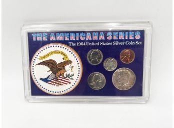 (J-72) 1964 UNITED STATES 'SILVER' PROOF COIN SET-THE AMERICANA SERIES