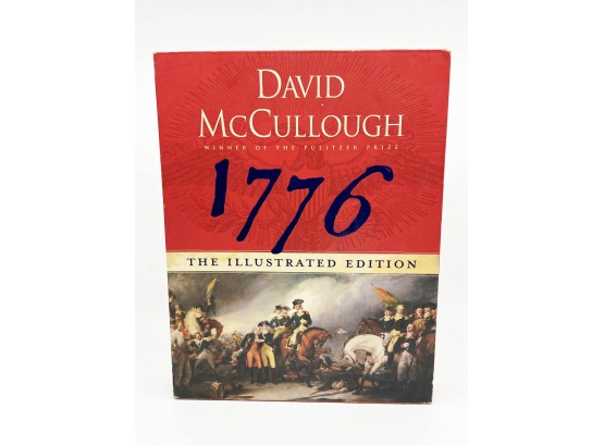 (D-17) VINTAGE ILLUSTRATED EDITION-1776-BY DAVID MCCULLOUGH-SIMON AND SCHUSTER
