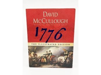 (D-17) VINTAGE ILLUSTRATED EDITION-1776-BY DAVID MCCULLOUGH-SIMON AND SCHUSTER