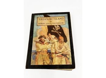 VINTAGE/ANTIQUE BOOK-TREASURE ISLAND BY ROBERT LOUIS STEVENSON-CHARLES SCRIBNER'S SONS-1911 EDITION