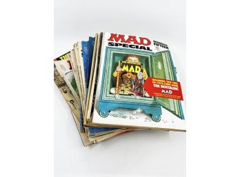 (A-10) LOT OF 23 VINTAGE 1970'S 'MAD' MAGAZINES