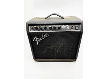 (A-132) FENDER 'SQUIRE 15' AMPLIFIER - WORKING