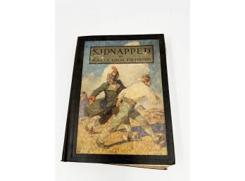 ANTIQUE/VINTAGE BOOK-KIDNAPPED BY ROBERT LOUIS STEVENSON-CHARLES SCRIBNE'S SONS-1913 EDITION