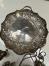 Silver Plated Jewelry & Tray