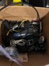 Lot Misc Electrical Cords, Misc Electronics, Garage Items