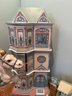 LOT Of Carousel Horses, Victorian House And Birdcage