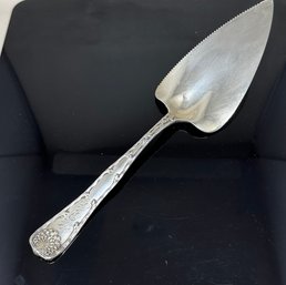 Tiffany & Co. Wave Edge Sterling Silver Cake Serving Piece