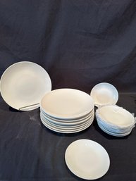 Lot Of Castleton White Plates