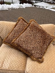 Leopard Print Pillows