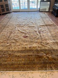 Large Handmade Wool Carpet Rug