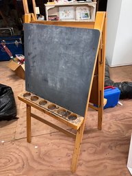 Wood Easel  Chalk Board