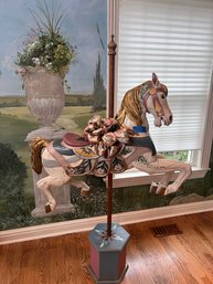 Hand Painted Molded Carousel Horse