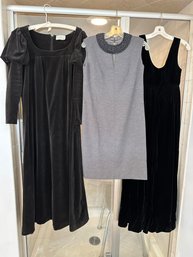 Lot Of 6 Pieces Of Vintage Clothing & Geoffrey Beene Dress