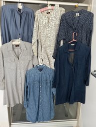 Lot Of 6 Pieces Of Women's Clothing, Dresses