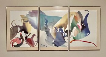'Human Limit' Original Art Triptych Dated 1985