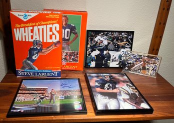 Seattle Seahawks/Steve Largent Collectible Lot - 7 Items