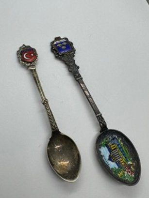 Sterling Silver .925 Vintage Souvenir  Spoons