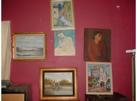 Six Oil Paintings