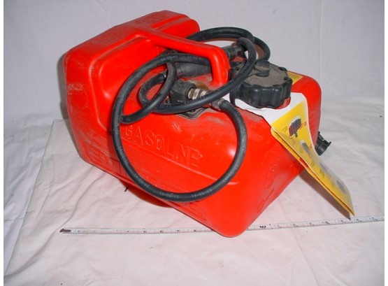 3 Gallon Fuel Tank With Hose And Bulb Pump For Evinrude Outboard Motor
