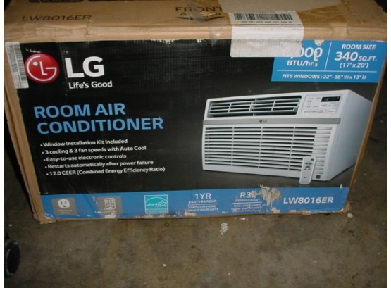 Large 8000 BTU Air Conditioner, New In Box