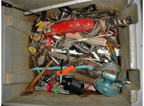 Assorted Tub Of Tools