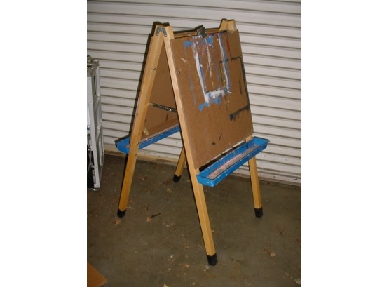 Child's Painting Easel