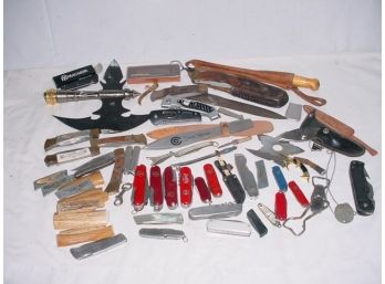 Large Knife Collection