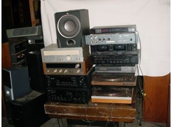 Lot Of Audio Equipment