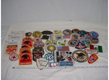 Assorted Patches & Stickers