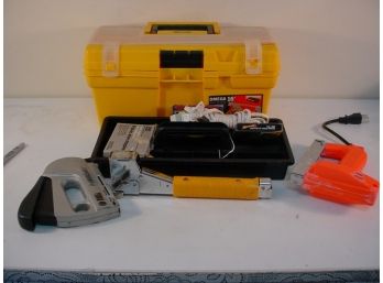 Workforce Tool Box For Staple Guns And Staples  (194)