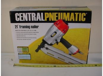 Central Pneumatic 21 Degrees Nailing Gun   (190)
