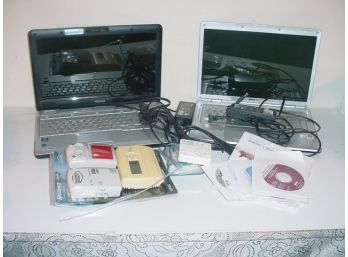 Dell &  Toshiba Laptops, Dell Has Instructions And Discs, Massager 7 Warning Flashers  (202)