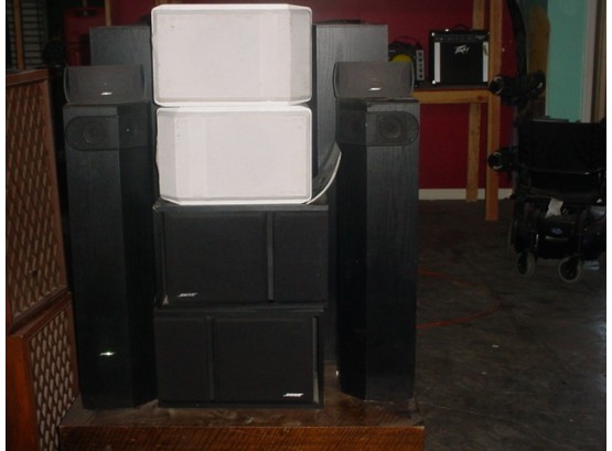 Lot Of 8 Bose Speakers  (271)