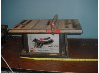 Central Machinery 10' Table Saw With Fence And Blade  (265)
