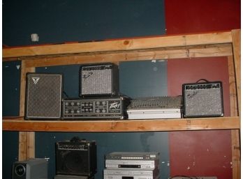 Top Shelf Only - 5 Pieces Stereo Equipment  (229)