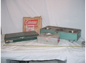Coleman And Other Camp Stove, Coleman Camp Oven  (108)