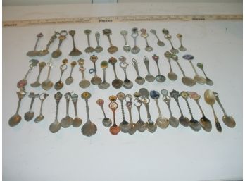 50 Souvenir Spoons  (77)