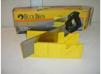 Buck Bros,12' Mitre Box And 14'Saw  (153)