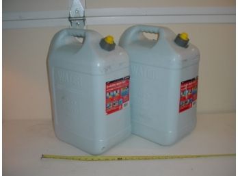 'Two 6.5 Gallon Water Bottles  (22)