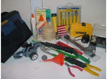 Tool Lot -Glue, Fishing Lures (239)