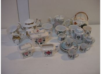 Five Partial Small Tea Sets (67)