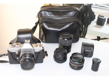 Praktica MTL3 Camera  With Lenses (75)