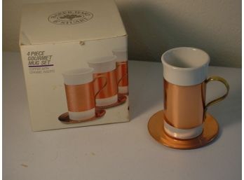 Copper 4 Piece Mug Set, (11)