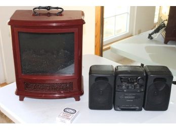Retro Style Heater, Craig Micro Stereo System  (85)