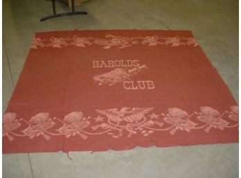 1950's Harold's Club Wool Blanket (1131)