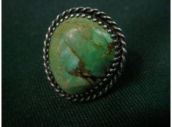 Sterling And Turquoise Ring (1151)