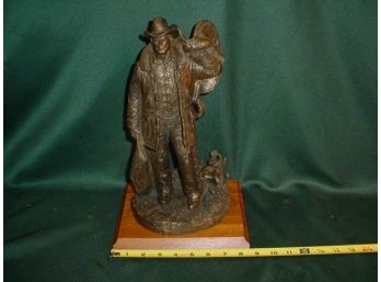 Cowboy Figurine, Bronzed Metallic, , Michael Garman   (1160)