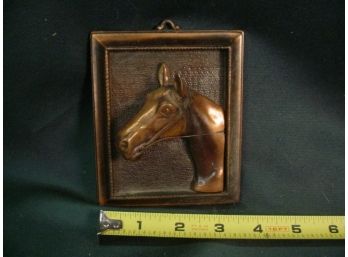 Horse Head Plaque, 4'x 4 1/2' (1136)